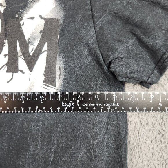 Marvel Venom Shirt Men's Large Black AOP Double Sided Graphic Spiderman Comics - Picture 3 of 9